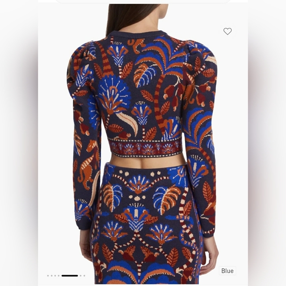 Colorful Patterned Women's Top - Picture 3 of 8